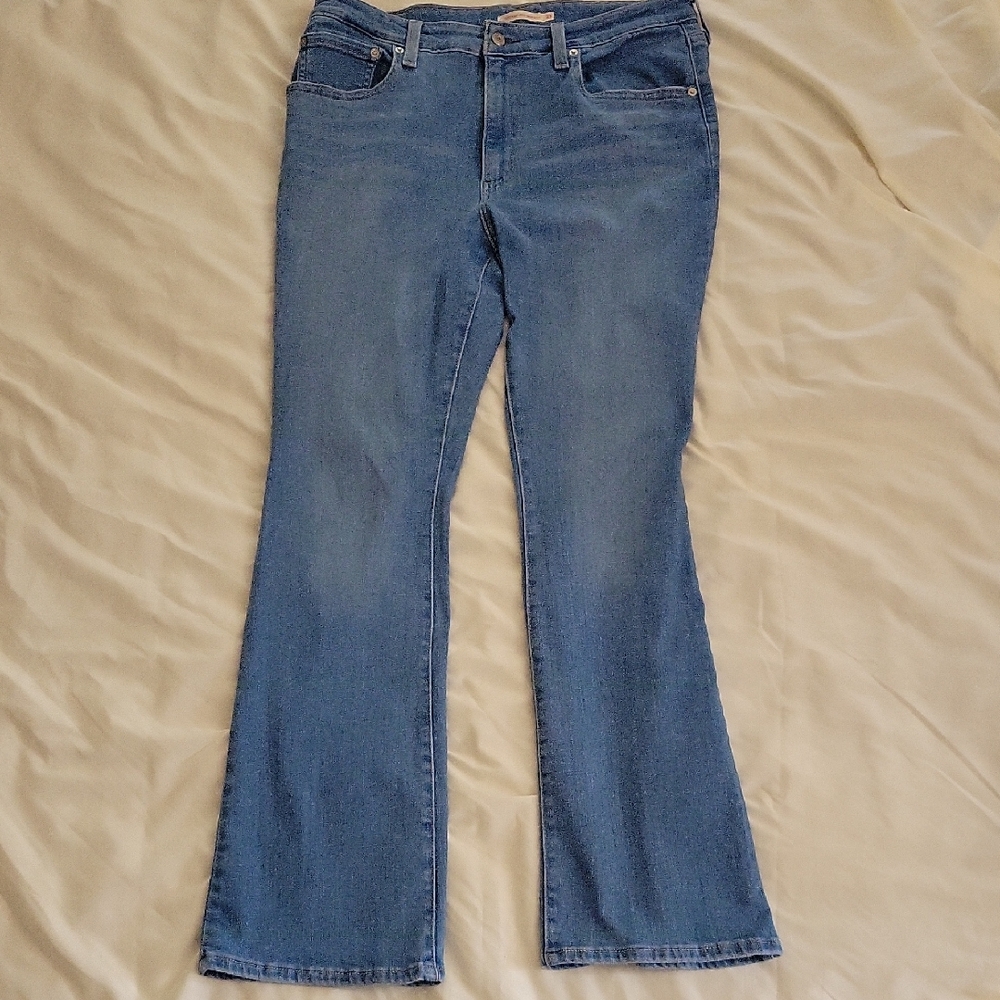 Levi's Light Blue Flare Jeans Size 33